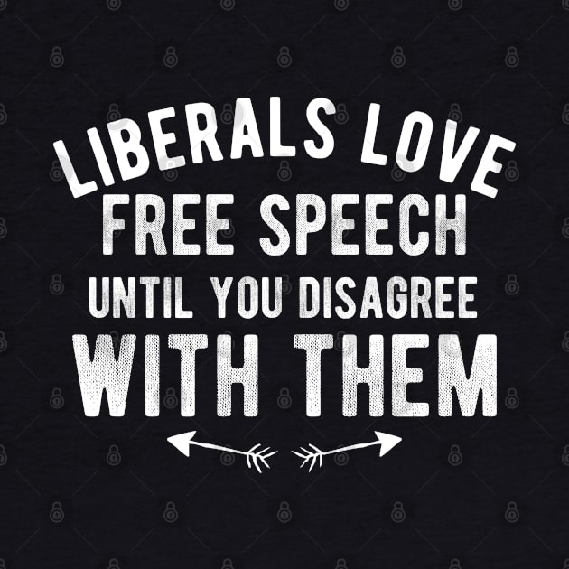 Anti Biden Anti Democrat Anti Liberal Funny Gifts - Funny Quote Grunge by Irene Paul